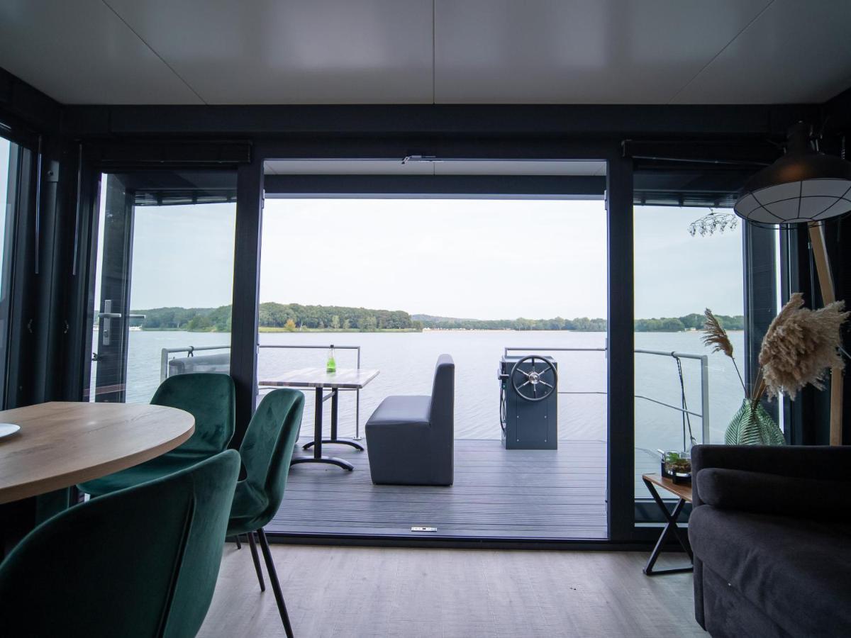 Houseboats Mookerplas Met Dakterras Middelaar Dış mekan fotoğraf