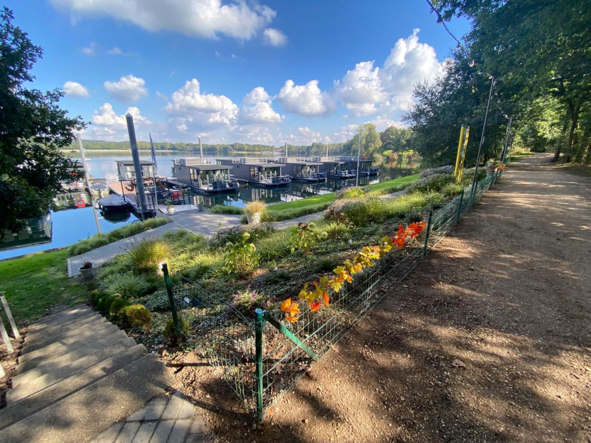 Houseboats Mookerplas Met Dakterras Middelaar Dış mekan fotoğraf