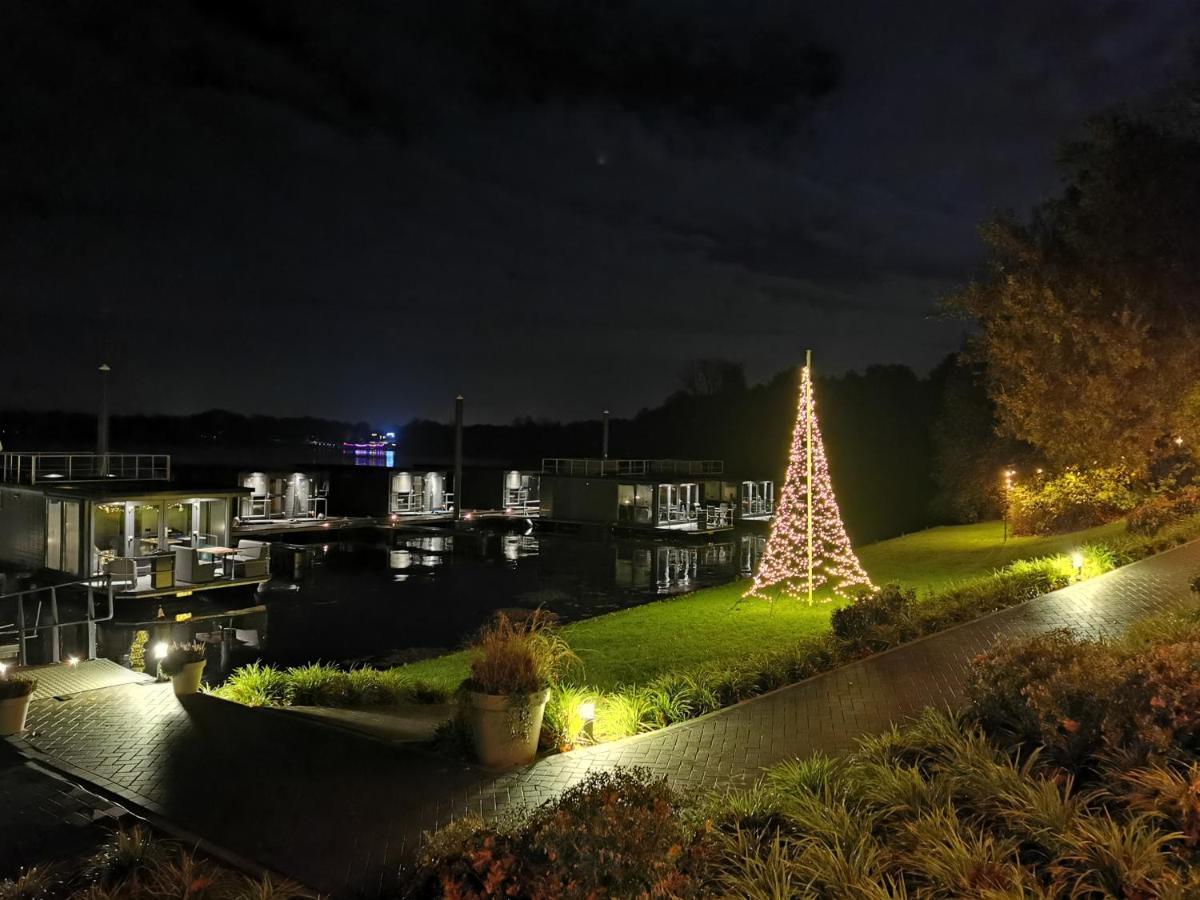 Houseboats Mookerplas Met Dakterras Middelaar Dış mekan fotoğraf