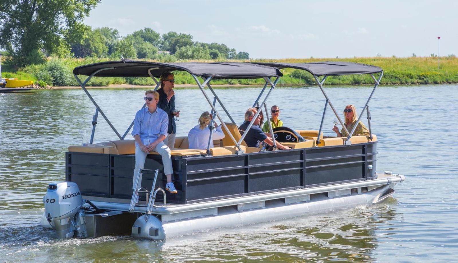Houseboats Mookerplas Met Dakterras Middelaar Dış mekan fotoğraf